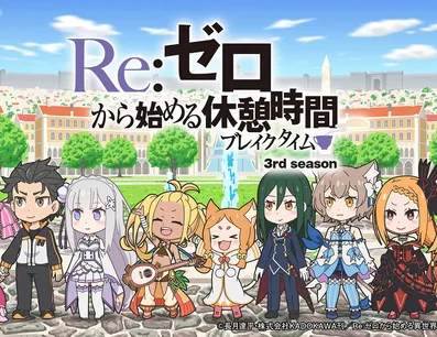 Постер Re:Zero. Перерыв с нуля 3